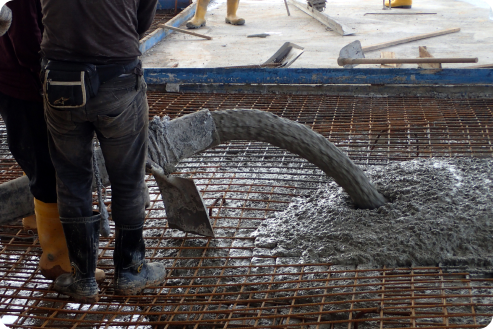 roof-slab-pouring